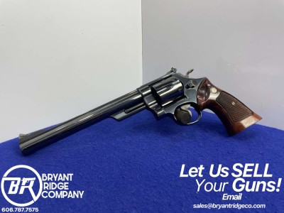 Smith and Wesson 57 8.25" Blued 41 Magnum *VINTAGE 6-SHOT TARGET REVOLVER* 