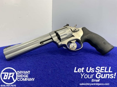 1996 Smith Wesson 617-2 .22 LR Stainless 6" *INCREDIBLE 10-SHOT REVOLVER*