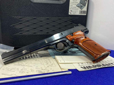 Smith & Wesson 41 .22LR Blued 7" *AMAZING TARGET PISTOL*