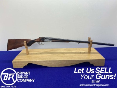 Geco Stahl 29" Blued 12G *AUTHENTIC GERMAN DOUBLE BARRELED SHOTGUN*
