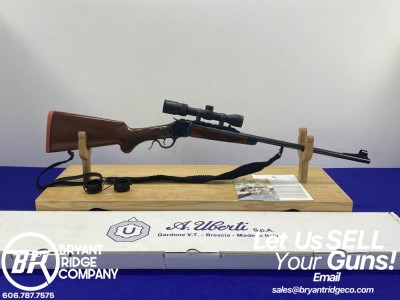 Uberti 1885 "Courteney" Stalking Rifle .303 British 24" *FALLING BLOCK*