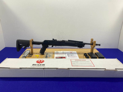 2017 Ruger Mini-14 5.56 NATO Blue 16" *DEPENDABLE SEMI-AUTOMATIC RIFLE*
