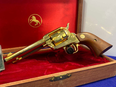 Colt Single Action Frontier Scout .22LR Gold 4.75" *OHIO SESQUICENTENNIAL*
