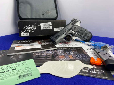 Kimber EVO SP (Custom Shop) 9mm Blk/Gray 3.16" *AWESOME SUBCOMPACT PISTOL* 