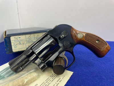 Smith Wesson 38 .38 Spl Blue 2" *AWESOME AIRWEIGHT DOUBLE-ACTION*