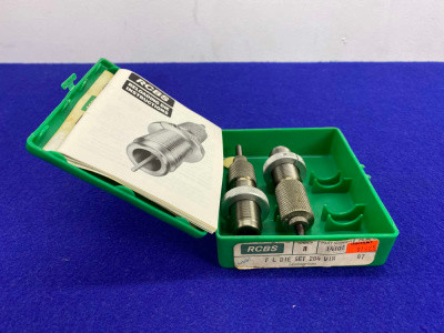 RCBS .284 Win Full Length 2-Die Set w/ Green Case *EXCELLENT RELOADING DIE*