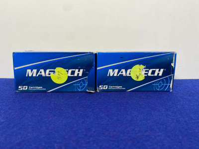 100 Rounds of Magtech .357 Magnum 158Gr SJSP Ammo *FLAT POINT HUNTING LOAD*