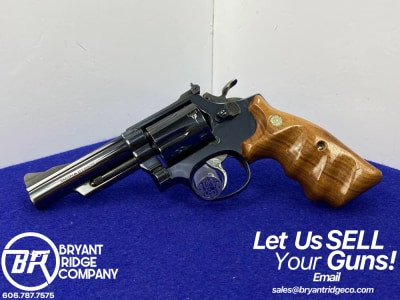 1960 Smith Wesson 19 .357Mag Blue 4" *AMAZING PINNED AND RECESSED SMITH* 