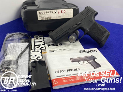 Sig Sauer P365 Nitron 9mm Blk 3.1" *EXCELLENT CONCEALED CARRY PISTOL*