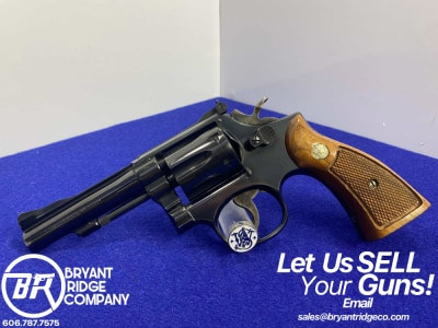 1973 Smith Wesson 18-3 .22 LR Blue 4" *K-22 COMBAT MASTERPIECE*