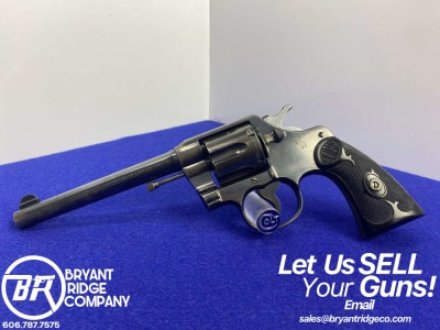 1920 Colt Army Special .41 Colt 6" *COLLECTIBLE DOUBLE-ACTION REVOLVER*
