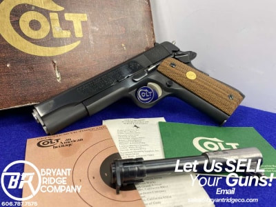 1975 Colt Government MK IV Series 70 .38 Super *BAR-STO BUSHINGLESS BARREL*