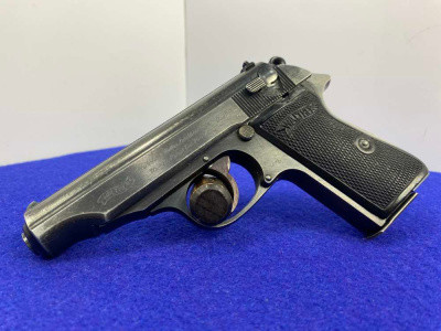 1944 Walther PP 7.65 (.32 ACP) Blue 3.9" *COLLECTIBLE WORLD WAR II PISTOL* 