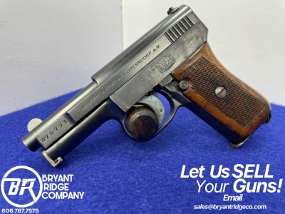 Mauser 1910 .25 ACP 3" Blued *FANTASTIC GERMAN-MADE POCKET PISTOL*