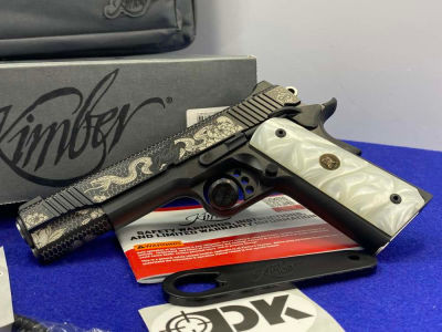 Kimber Custom LW .45 ACP Black 5" *BEAUTIFUL MACHINE ENGRAVED*-GID1190710825