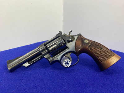 1972 Smith Wesson 19-3 .357 Mag Blue 4" *TIMELESS .357 COMBAT MAGNUM*