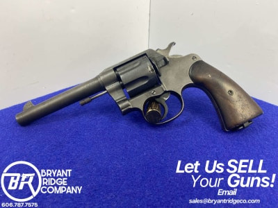 1919 Colt U.S. Army Model 1917 .45ACP 5.5" *EXCELLENT WWI ERA REVOLVER*