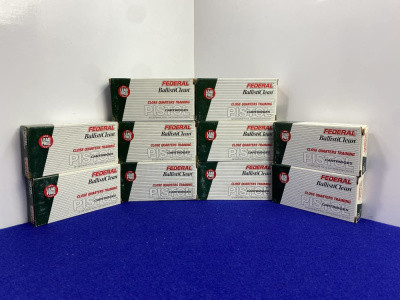 500Rds Federal BallistiClean .357 SIG Ammunition *COMPRESSED COPPER LOADS*