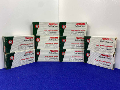 500Rds Federal BallistiClean 357 SIG Ammunition *CLOSE QUARTERS TRAINING*