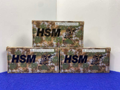 60 Rounds of HSM .308 Winchester 175Gr Ammunition *SUBSONIC PRECISION LOAD*