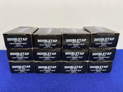 DoubleTap .357 Sig 180Gr Hardcast Solid 240Rds *DEPENDABLE PISTOL AMMO*
