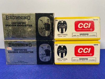 CCI Lawman / Browning .357 Magnum 198Rds Total *HIGH QUALITY HANDGUN AMMO*