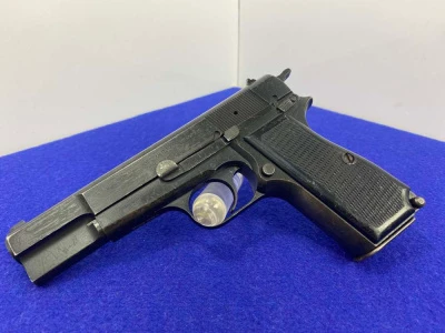 1988 Browning Hi-Power 9mm Luger Blue 4 5/8" *TIMELESS BELGIAN HIGH POWER*