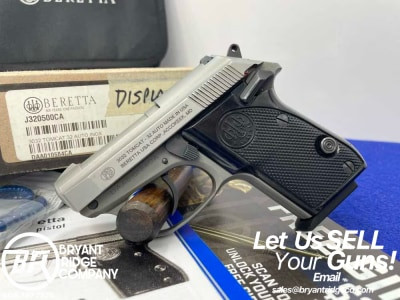 Beretta 3032 Tomcat Inox .32 ACP *GORGEOUS TIP-UP MODEL SEMI-AUTO PISTOL*