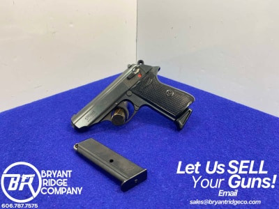 Walther PPK/S .380ACP Blued 3.25" *INCREDIBLE GERMAN COMPACT PISTOL*