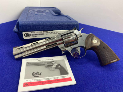 Colt Python .357 Mag Stainless 6" *HEAD-TURNING MODERN SNAKE SERIES*
