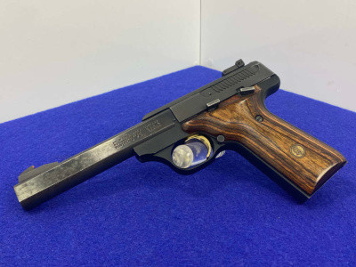 1990 Browning Buck Mark .22 LR Blue 5 1/2" *VINTAGE SEMI-AUTOMATIC PISTOL*