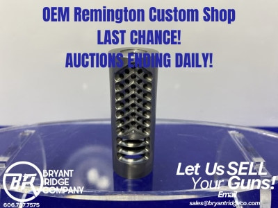 Unreamed V-Brake Muzzle Brake SS *11/16 x 24 THREAD / .19 ID / .94 OD*-GID1192262993