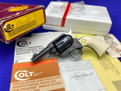 1987 Colt Sheriffs Model SAA 44-40 3" *NEW IN BOX MINT EXAMPLE* Orig Box