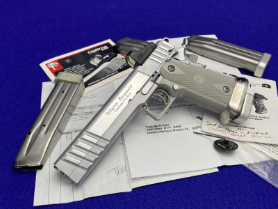 DESIRABLE STI Staccato 2011 45ACP *MASTER GUNSMITH WAYNE BERGQUIST CUSTOM* 