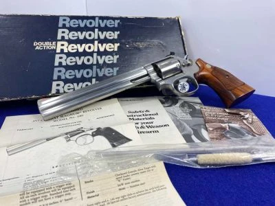 1984 Smith Wesson 686 (No-Dash) .357 Mag -8 3/8" FULL LUG BARREL- Vintage