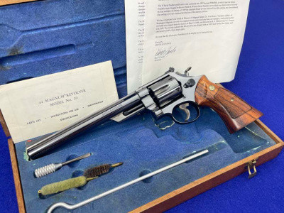 MINT Smith Wesson 29 No-Dash 44Mag 8 3/8" *PINNED AND RECCESSED 3T'S SMITH*