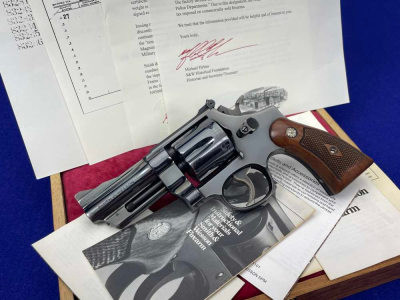 EARLY 1952 Smith Wesson Pre-27 -ULTRA RARE 3.5" BARREL- Police Shipment