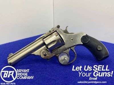 H&R Automatic Ejecting 2nd Model .32 S&W Short 3.25" *TOP-BREAK REVOLVER*