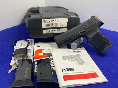 2018 Sig Sauer P365 9mm Nitron 3.1" *CONCEALABLE DEFENSE PISTOL*