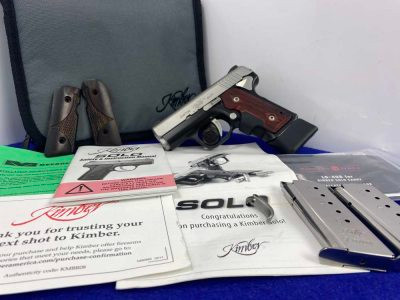 Kimber Solo CDP (LG) 9mm KimPro II 2.7" *AWESOME CRIMSON TRACE LASERGRIPS* 
