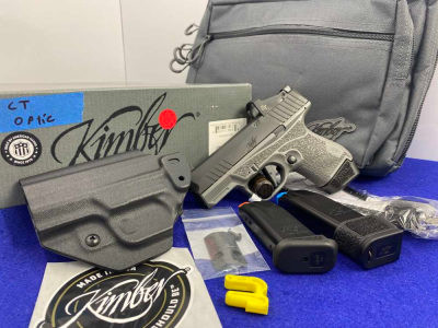 Kimber R7 Mako (OI) Gray 9mm Blk *FACTORY-INSTALLED CRIMSON TRACE RED DOT*