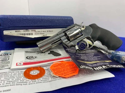 Colt King Cobra .357 Mag SS 3" -EXCELLENT MODERN SNAKE SERIES- Amazing