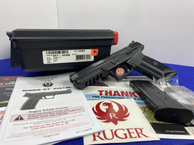 2020 Ruger-5.7 5.7x28mm Black 4.94" *REDEFINES SEMI-AUTOMATIC PERFORMANCE* 