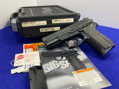 2012 Sig Sauer SP2022 .40 S&W Nitron 3.9" *DUTY-GRADE DURABILITY*