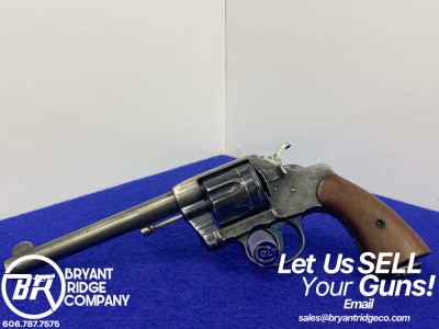 1903 Colt Model 1903 Army .38 LC Blued 6" *FIRST YEAR PRODUCTION MODEL*
