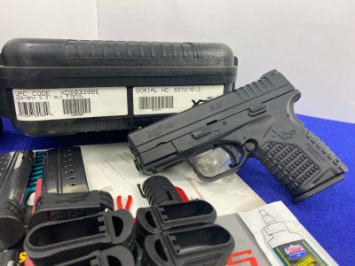 Springfield Armory XD-S 3.3" 9mm Black 3.3" *8 MAGS & HOLSTER BUNDLE*