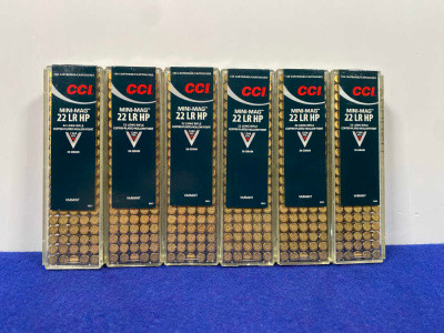 600 Rounds CCI Mini-Mag .22 LR 36Gr Copper-Plated HP *RELIABLE RIMFIRE*