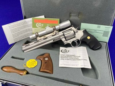 1991 Colt Anaconda Hunter .44 Mag 8" *HOLY GRAIL CUSTOM SHOP ANACONDA*