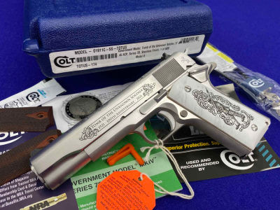 Colt 1911 Government 45ACP 5" *TOMB OF THE UNKNOWN SOLDIER ONE OF 500*