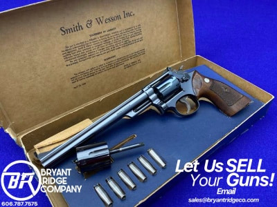 MINT 1961 Smith & Wesson 53 No-Dash "The Jet" *HIGHLY DESIRABLE FIRST YEAR*